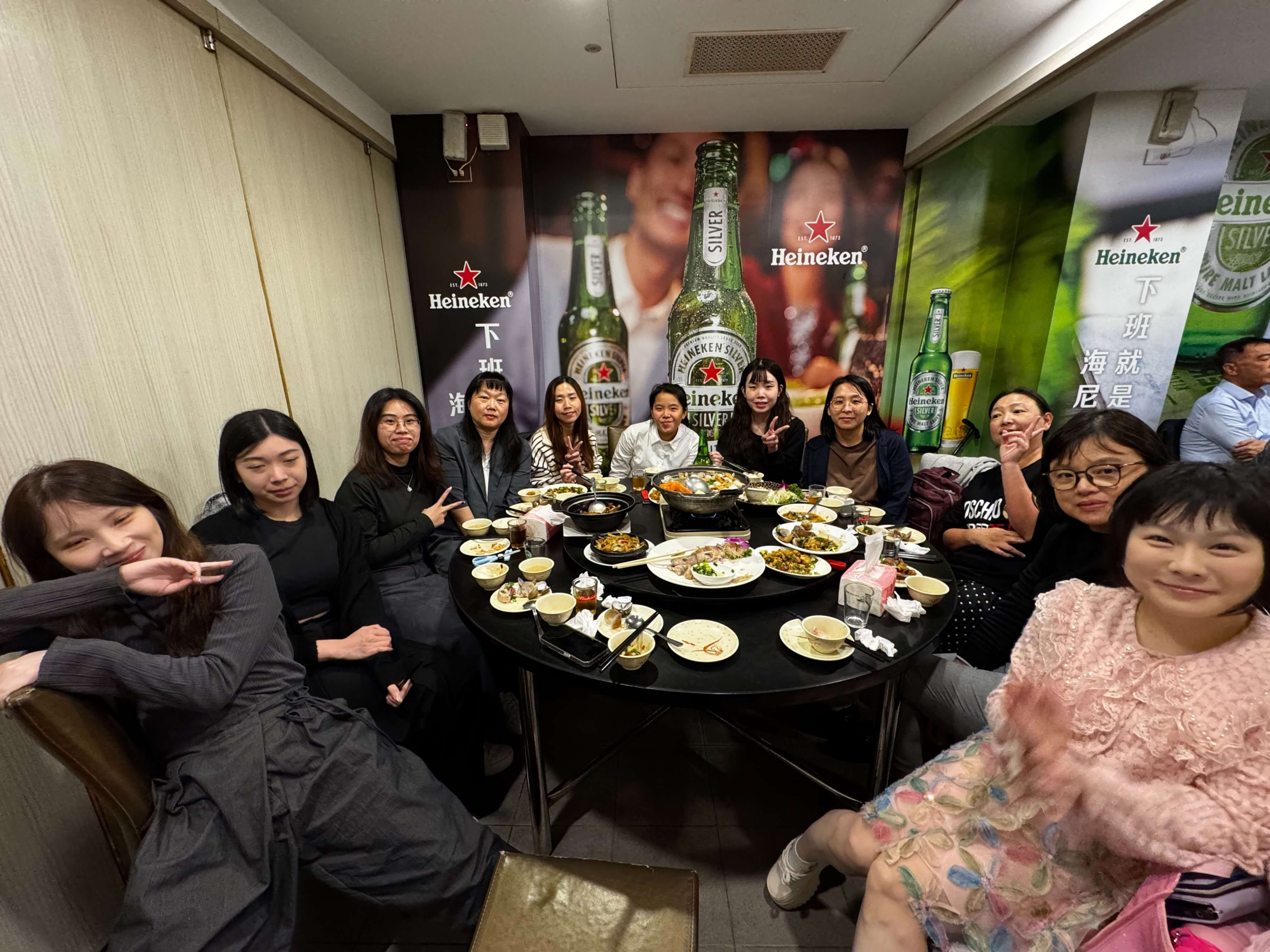 台灣空運部門年末聚餐